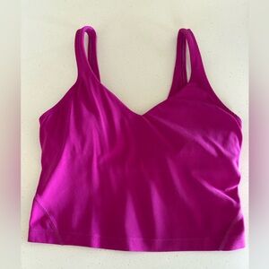 Luluemon Align Tank, Pink, Size 4